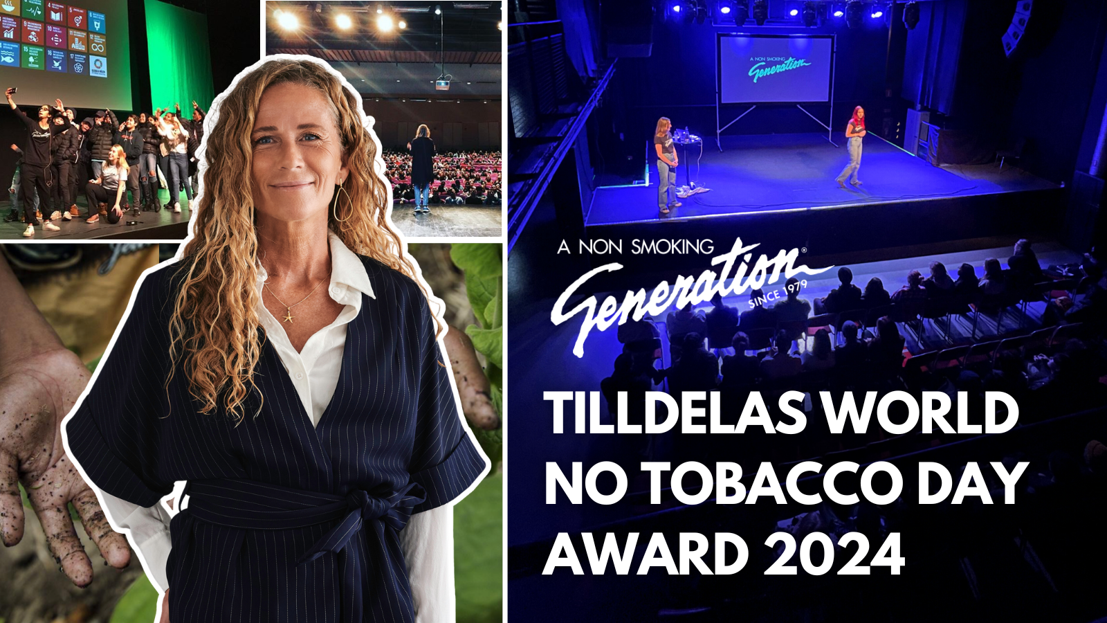 A Non Smoking Generation tilldelas World No Tobacco Day Award 2024