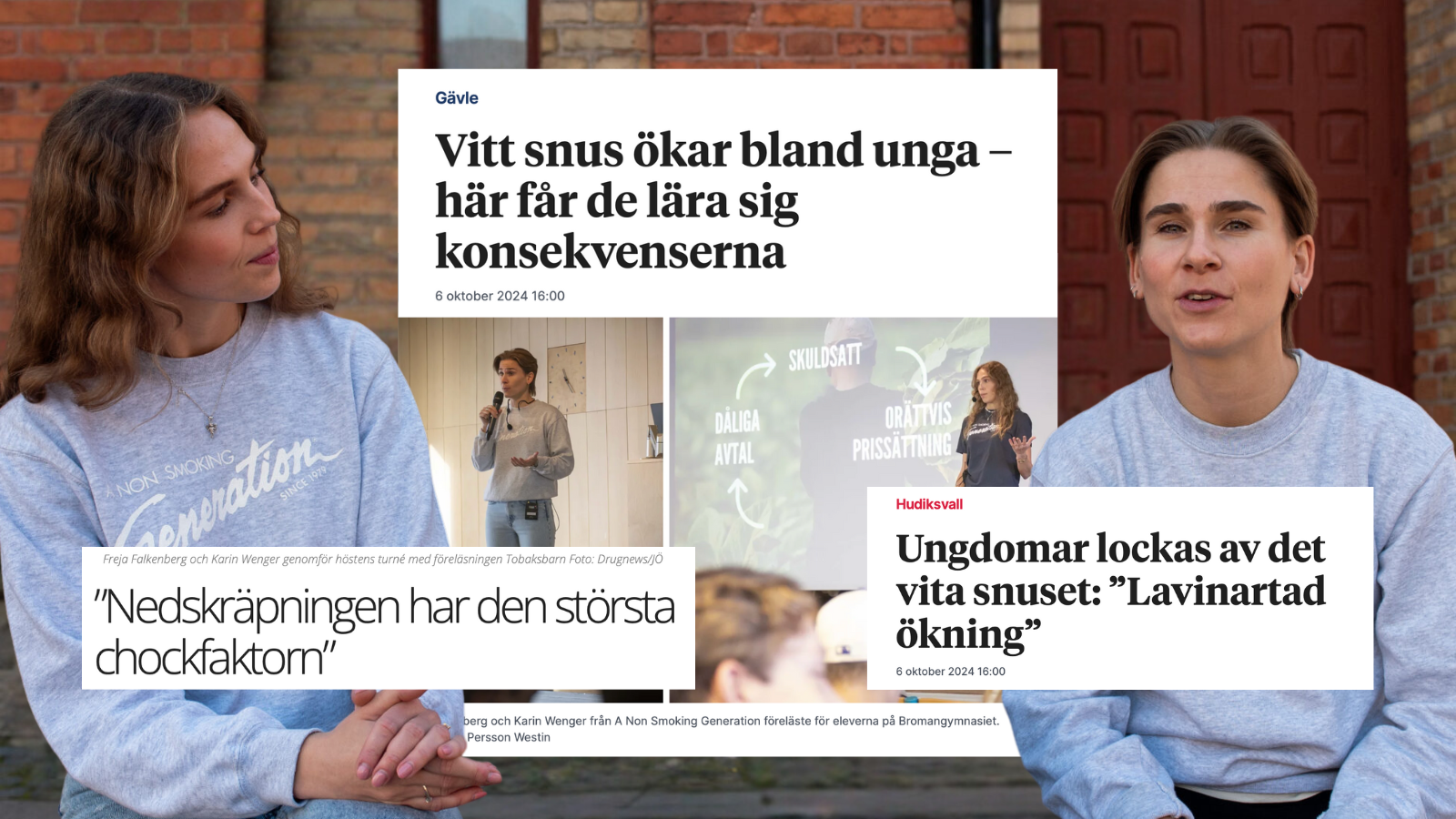 A Non Smoking Generations föreläsare uppmärksammar konsekvenserna av det vita snuset