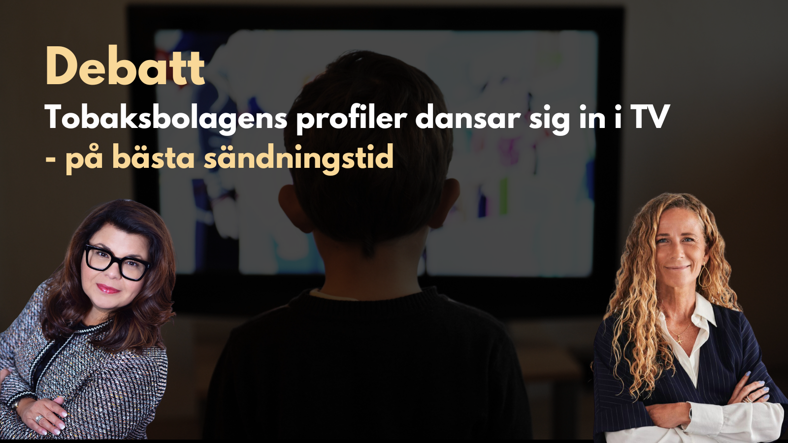 Debatt: Tobaksbolagens profiler dansar sig in i TV – på bästa sändningstid