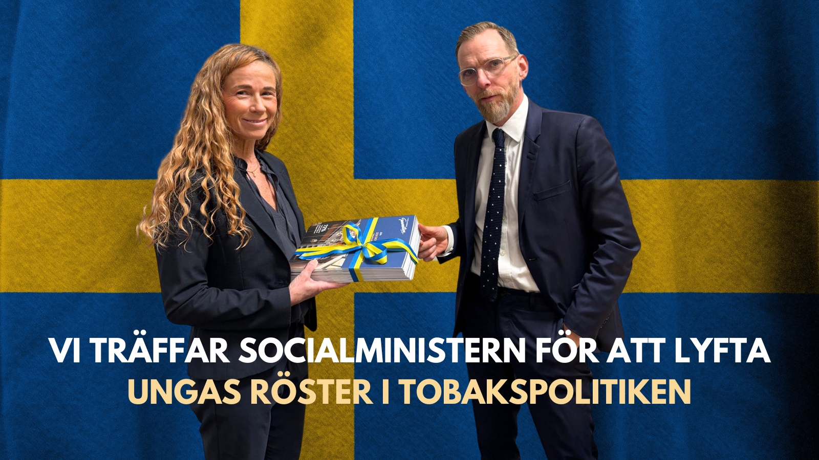 A Non Smoking Generation träffar socialministern för att lyfta ungas röster i tobakspolitiken