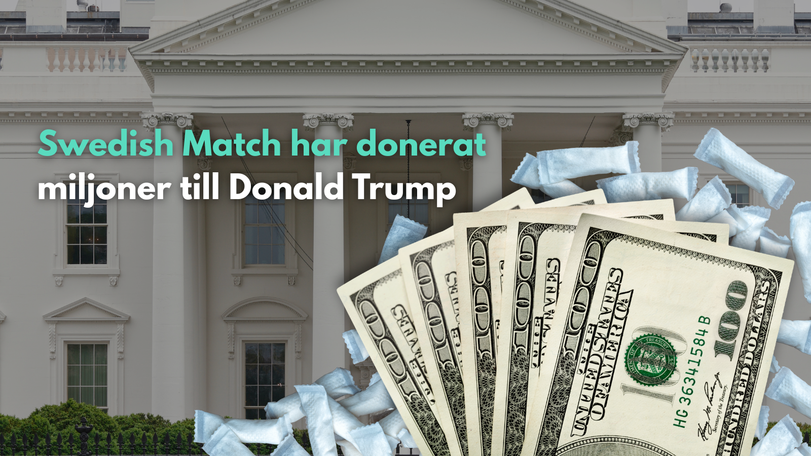 Swedish Match har donerat miljoner till Donald Trump