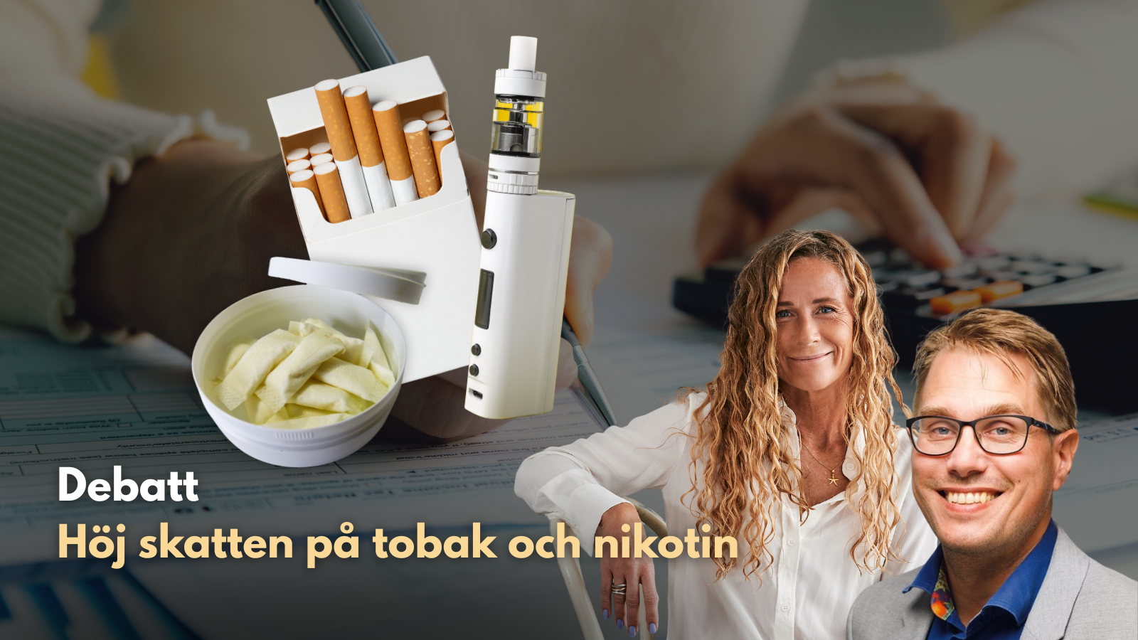 Debatt: Höj skatten på tobak och nikotin