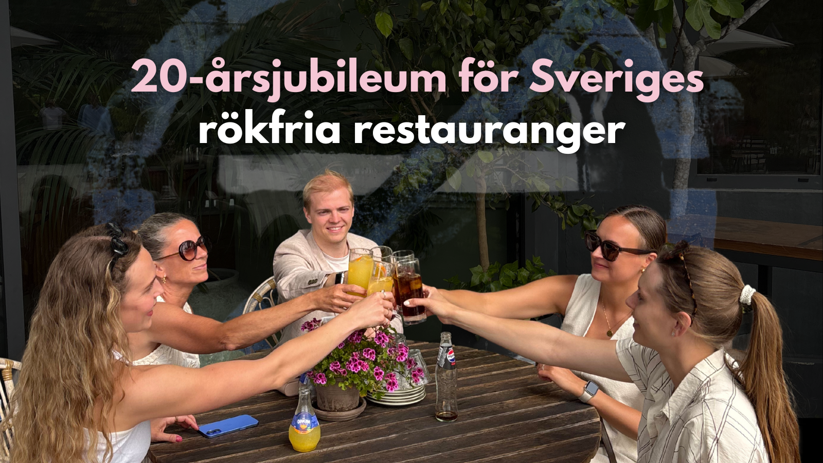 20-årsjubileum för Sveriges rökfria restauranger!
