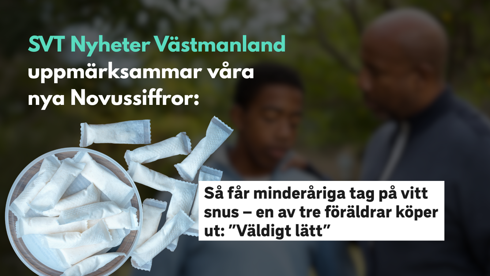SVT Nyheter Västmanland uppmärksammar våra nya Novussiffror