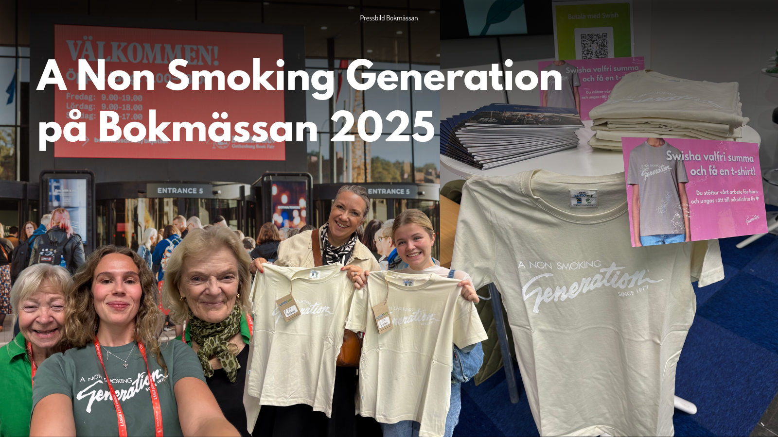 A Non Smoking Generation på Bokmässan 2025  