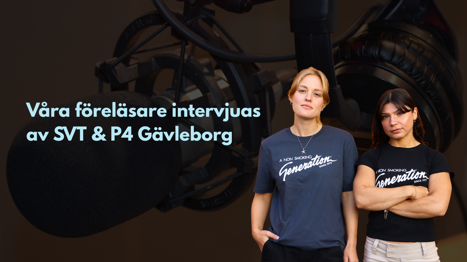 Våra föreläsare intervjuas av SVT & P4 Gävleborg
