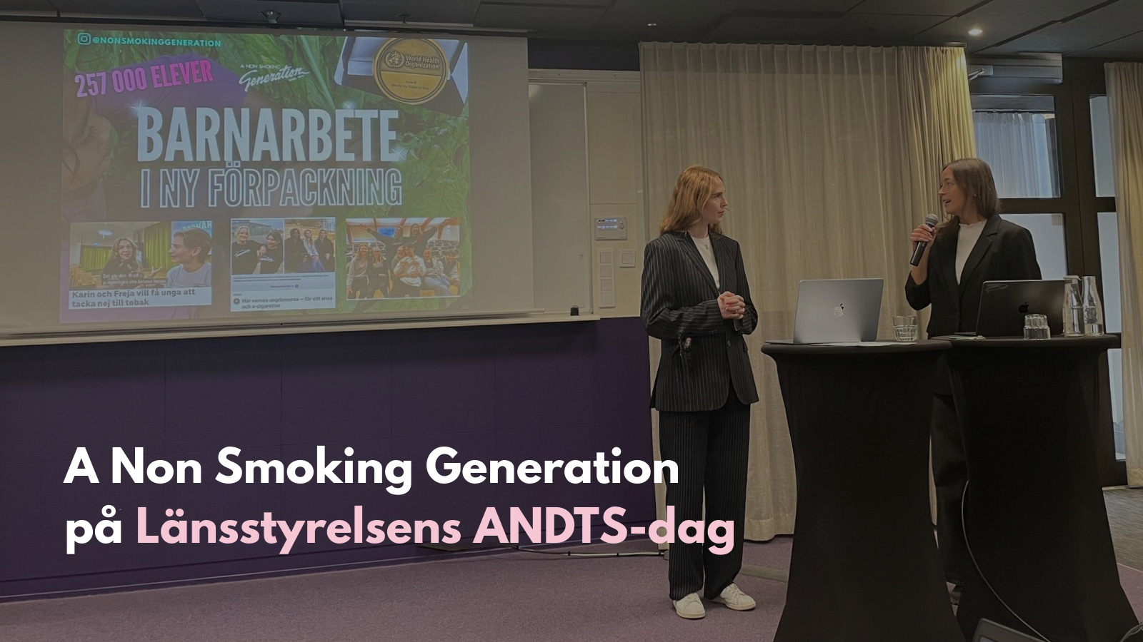 A Non Smoking Generation på Länsstyrelsens ANDTS-dag