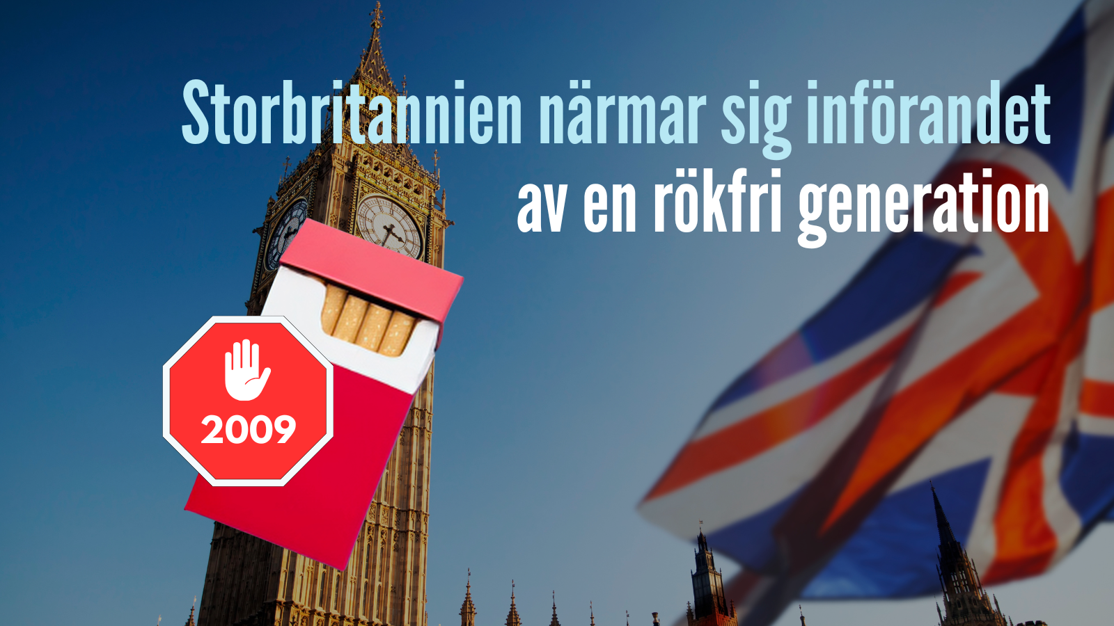 Storbritannien närmar sig införandet av en rökfri generation