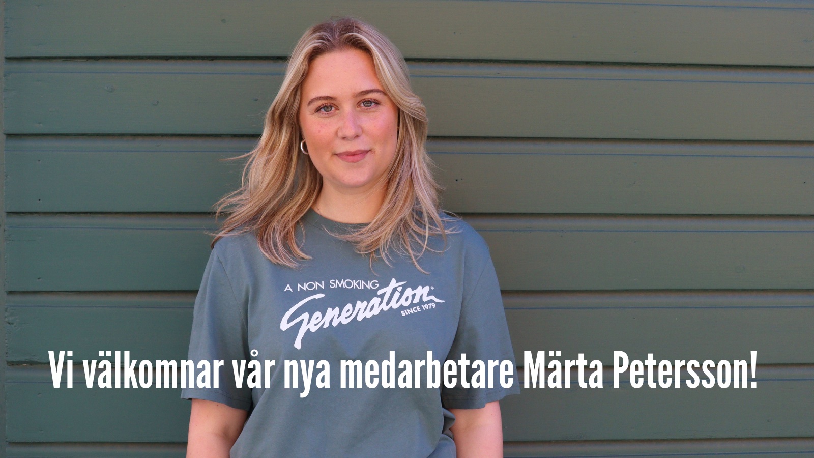 Vi välkomnar vår nya medarbetare Märta Petersson!