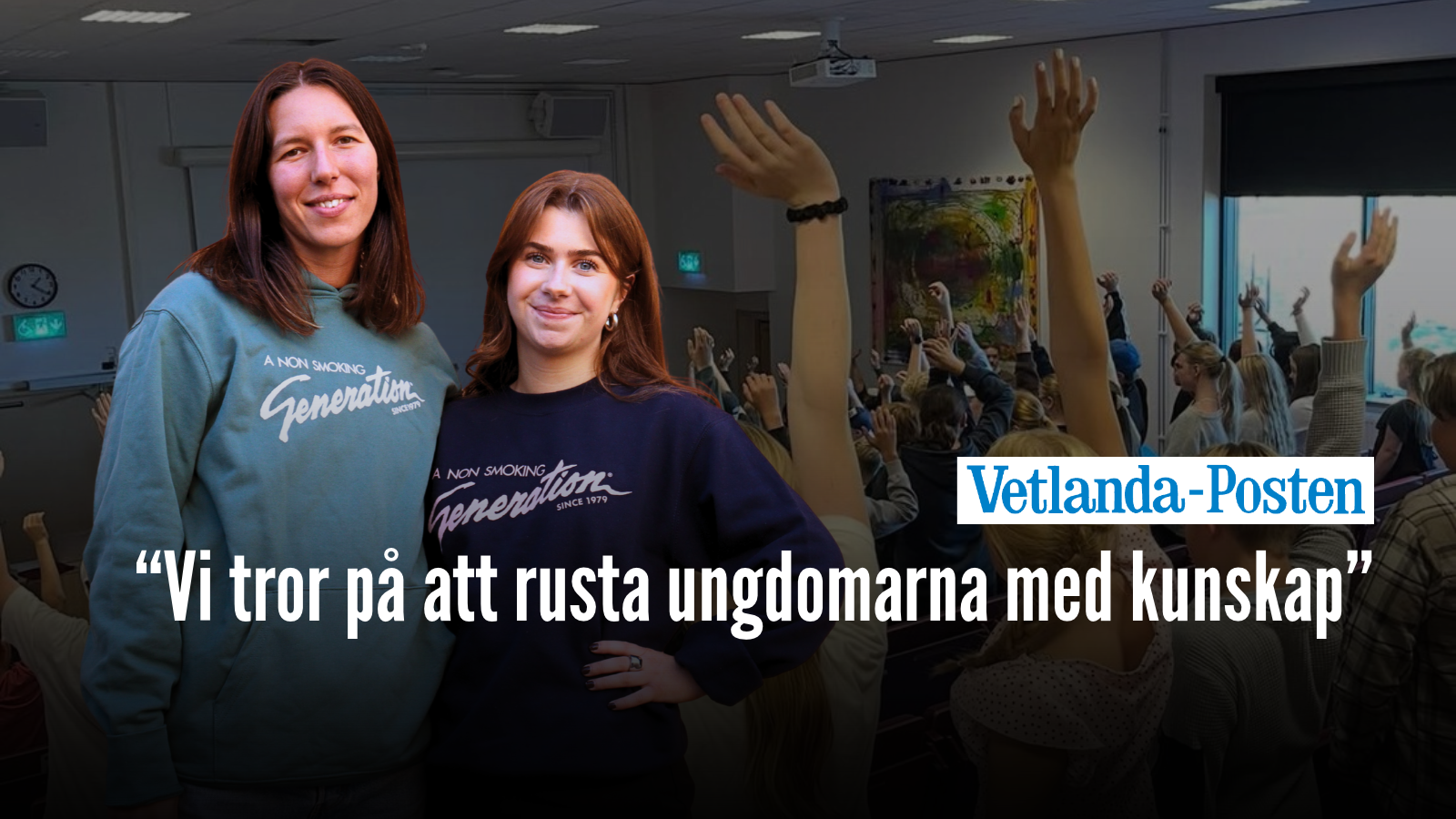 Våra föreläsare intervjuas av Vetlanda-Posten